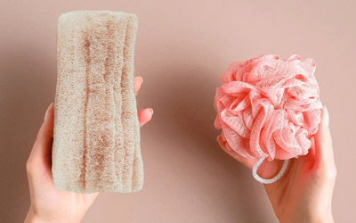 Bông tắm: Nguy cơ nhiễm khuẩn khi vệ sinh không đúng cách