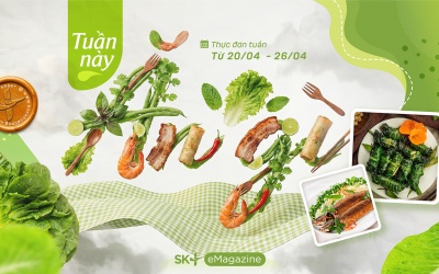 Lưu ngay thực đơn tuần toàn bữa ăn chất lượng