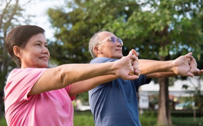Bài tập chống lão hóa giúp ngăn ngừa mất cơ ở người cao tuổi