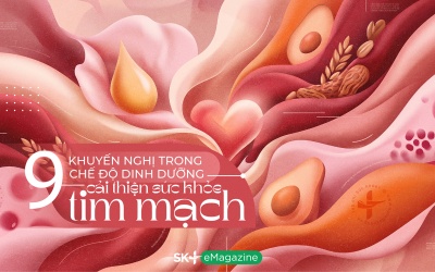 9 khuyến nghị trong chế độ dinh dưỡng cải thiện sức khỏe tim mạch