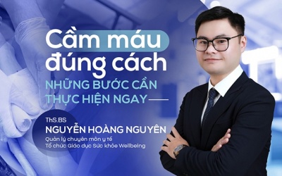 Cầm máu đúng cách: Những bước cần thực hiện ngay