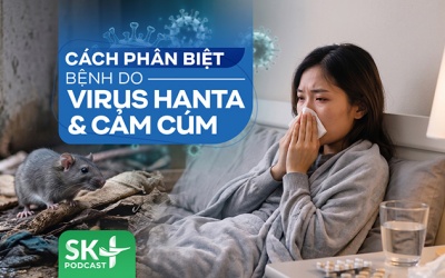 Podcast: Cách phân biệt bệnh do virus Hanta và cảm cúm
