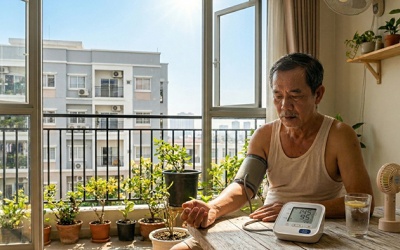 Nắng nóng ảnh hưởng thế nào đến người bệnh tăng huyết áp?