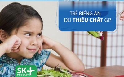 Podcast: Trẻ biếng ăn do thiếu chất gì?
