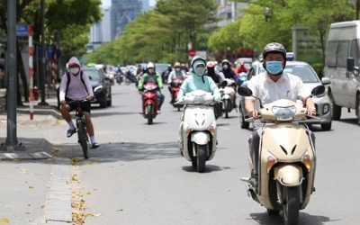 Nắng nóng diện rộng tại Bắc Bộ và Trung Bộ