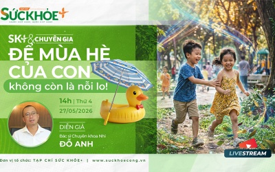 Làm thế nào để con có mùa Hè khỏe mạnh?