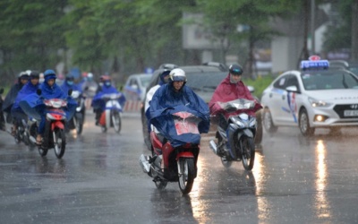 Bắc Bộ có mưa dông, giảm nhiệt nhẹ