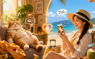 Làm gì để mèo cưng vẫn vui vẻ khi bạn đi du lịch?
