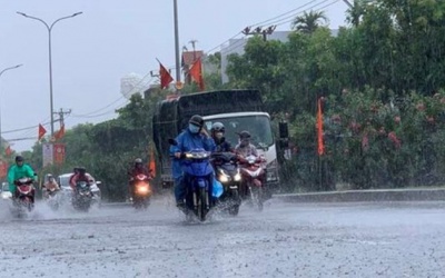 Nhiều nơi trên cả nước có mưa to trong đêm nay