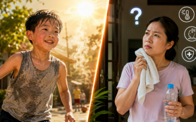 Nắng nóng, có nên tắm nhiều lần để hạ nhiệt cho trẻ?