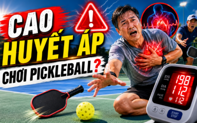 Người tăng huyết áp cần thận trọng khi chơi pickleball