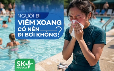 Podcast: Người bị viêm xoang có nên đi bơi không?