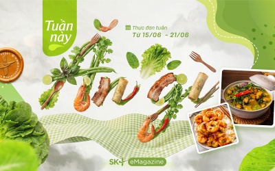 Thực đơn tuần đơn giản, dễ đưa cơm ngày Hè