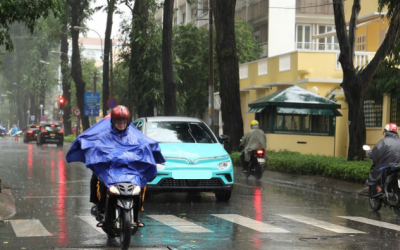 Miền Bắc đón mưa dông rải rác