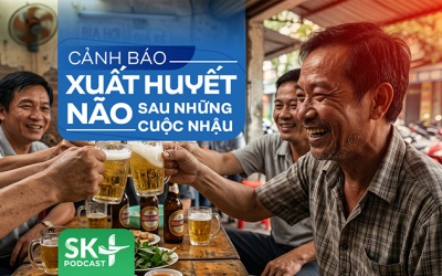 Podcast: Cảnh báo xuất huyết não sau những cuộc nhậu