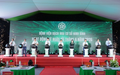 Bệnh viện Bạch Mai cơ sở Ninh Bình chính thức đi vào hoạt động