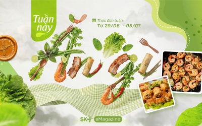Bỏ túi thực đơn ăn uống đa dạng cho cả tuần