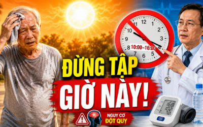Thời điểm tập thể dục an toàn cho người tăng huyết áp