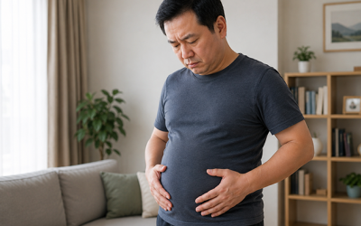 Vì sao đàn ông sau tuổi 40 dễ có 'bụng bia'?