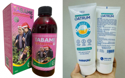 Hai lô sản phẩm tắm gội Oatrum và Tabame Pro bị thu hồi trên toàn quốc