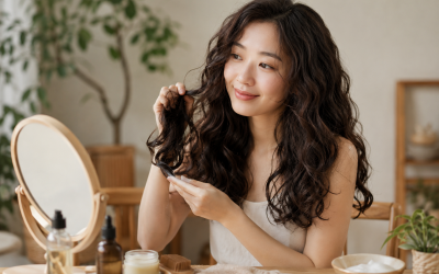 6 cách giữ ẩm cho tóc xoăn