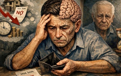 Não lão hóa nhanh hơn vì thiếu tiền!