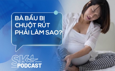 Podcast:  Bà bầu bị chuột rút phải làm sao?