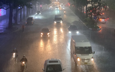 Bắc Bộ đón đợt mưa lớn trên diện rộng