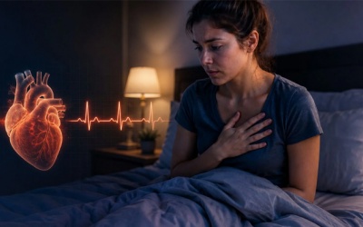 Tại sao nhiều người hay có cơn đánh trống ngực về đêm?