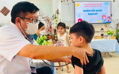  2,2 triệu trẻ em, học sinh ở Hà Nội được khám sức khỏe định kỳ miễn phí 