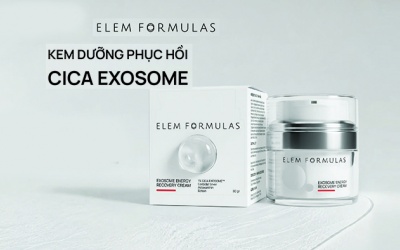 Kem dưỡng Cica Exosome và cơ chế tự phục hồi của da