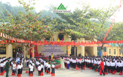 Vinalink Group đem niềm vui đến với học sinh nơi biên viễn ngày khai trường