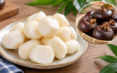 4 lợi ích của củ năng đối với sức khỏe