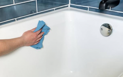 Vì sao phòng tắm dễ bám bụi?