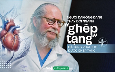 Người đàn ông đang thay đổi ngành “ghép tạng” đã từng phải chờ được ghép tạng 