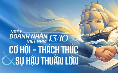 Ngày Doanh nhân Việt Nam 13/10: Cơ hội - Thách thức & Sự hậu thuẫn lớn