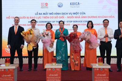 Khánh Hòa ra mắt Ngôi nhà Ánh Dương hỗ trợ phụ nữ, trẻ em bị bạo lực
