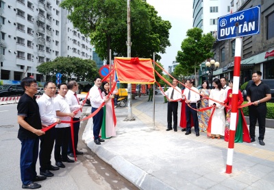 Thêm 3 tuyến phố an toàn thực phẩm có kiểm soát tại Phường Cầu Giấy