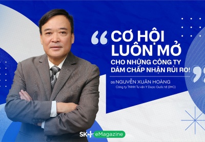 Dược sỹ Nguyễn Xuân Hoàng: “Cơ hội luôn mở cho những công ty dám chấp nhận rủi ro!”