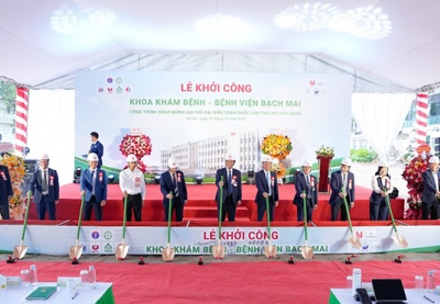 Bệnh viện Bạch Mai xây Khoa khám bệnh mới đáp ứng 7.000 lượt khám/ngày