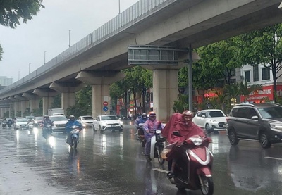 Không khí lạnh gây mưa diện rộng, nhiệt độ giảm thêm