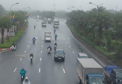 Không khí lạnh tràn xuống, miền Bắc tiếp tục mưa dầm