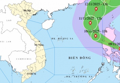 Đất liền mưa giảm, biển Đông sắp đón bão 