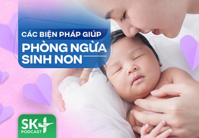 Podcast: Các biện pháp giúp phòng ngừa sinh non