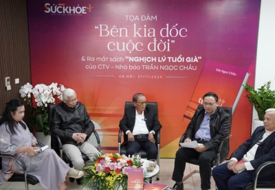 TRỰC TIẾP: Tọa đàm “Bên kia dốc cuộc đời” và ra mắt sách “Nghịch lý tuổi già”