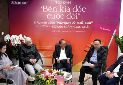 TRỰC TIẾP: Tọa đàm “Bên kia dốc cuộc đời” và ra mắt sách “Nghịch lý tuổi già”