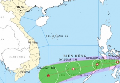 Áp thấp nhiệt đới gần biển Đông, Bắc Bộ đêm và sáng trời rét