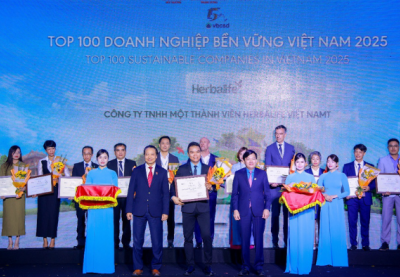 Herbalife Việt Nam: Top 100 Doanh nghiệp Bền vững Việt Nam 2025