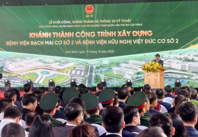 Khánh thành cơ sở 2 Bệnh viện Bạch Mai và Việt Đức tại Ninh Bình