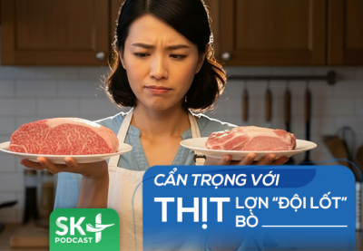 Podcast: Cẩn trọng với thịt lợn “đội lốt” thịt bò